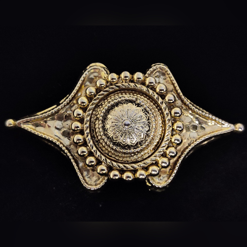 Stunning Gossens For Chorange Paris Etruscan Revival Statement Pin